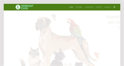 Desktop Screenshot of animalsclubgenova.com